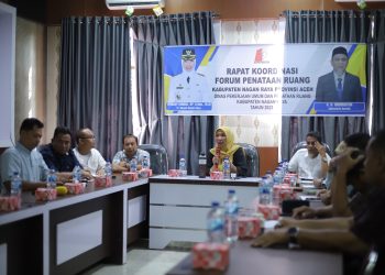 Dinas PUPR Nagan Raya Gelar Rakor Forum Penata Ruang