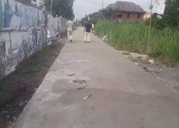 DIDUGA ADA INDIKASI PENIPUAN DALAM PEMBANGUNAN JALAN