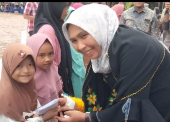 Peringati Maulid Akbar, Pemkab Nagan Raya Santuni 400 Anak Yatim