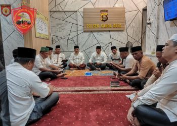 Sambut Tahun Baru 2024,Polsek Sanga Desa Gelar Yasinan Bersama