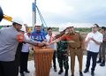 Bupati Panca Dampingi Gubernur Sumsel Dalam Kunjungan Kerja di PT Arwana Citra Mulia Cramic Plant IV Ogan Ilir