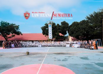 Upacara terakhir untuk siswa/i SMAN 1 INDRALAYA angkatan 36,sekaligus peresmian logo angkatan 36