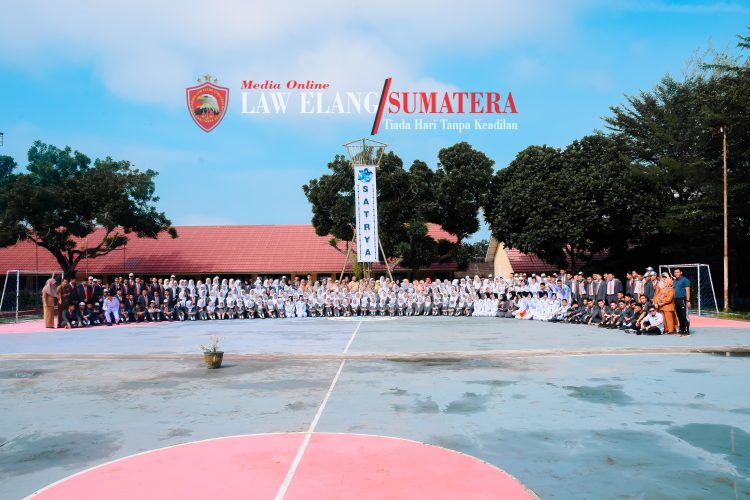 Upacara terakhir untuk siswa/i SMAN 1 INDRALAYA angkatan 36,sekaligus peresmian logo angkatan 36