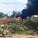 Lagi – Lagi Tempat masakan  minyak ilegal driling refinery kembali terbakar di wilayah hukum Polsek Sanga  Desa Kapolda Sumsel di harap  tindak tegas