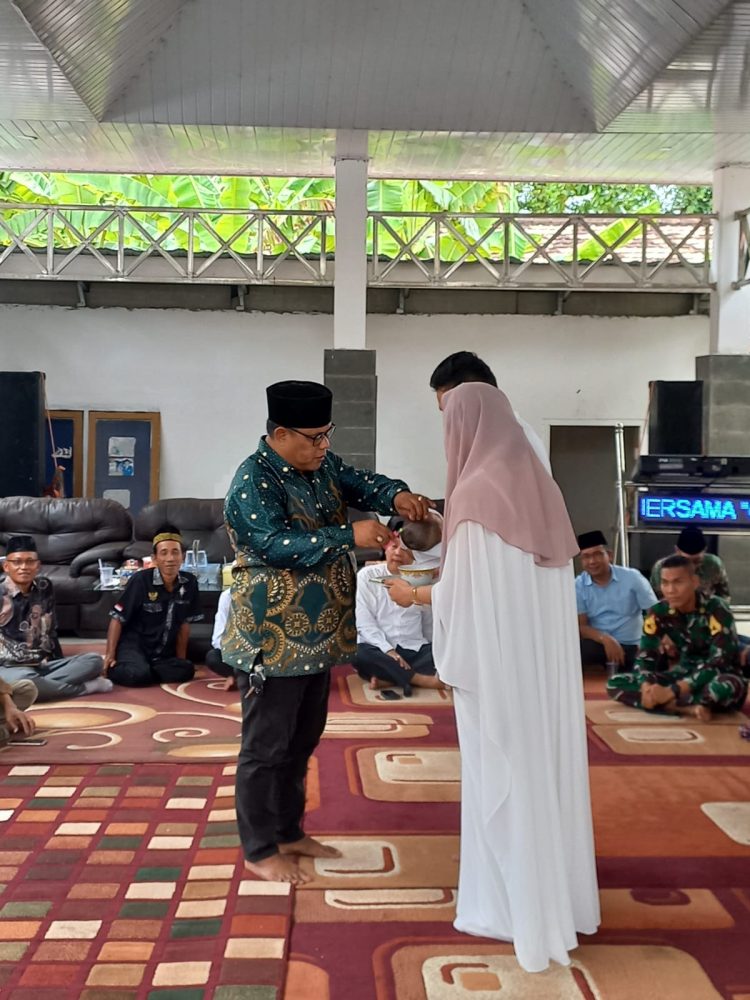 Wakil Ketua III DPRD Muba Adakan Halal Bihalal, Syukuran, Serta Akikah Di Rumdin