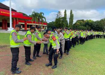 Usai Pimpin Apel Pagi, Kapolres Banyuasin Gelar Halal Bihalal