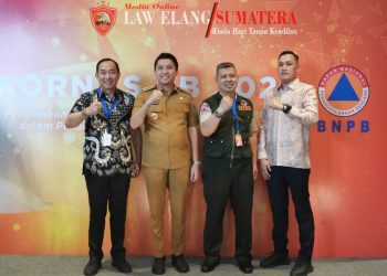 Bupati Panca Wijaya Akbar S.,H Hadiri Rakornas Penanggulangan Bencana Tahun 2024