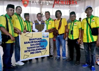 Allhamdulillah IKTDP Palembang sudah ikut serta Membantu sanak saudara kita yg kana musibah Longsor dan banjir di kabupaten Tanah datar Sumatera barat