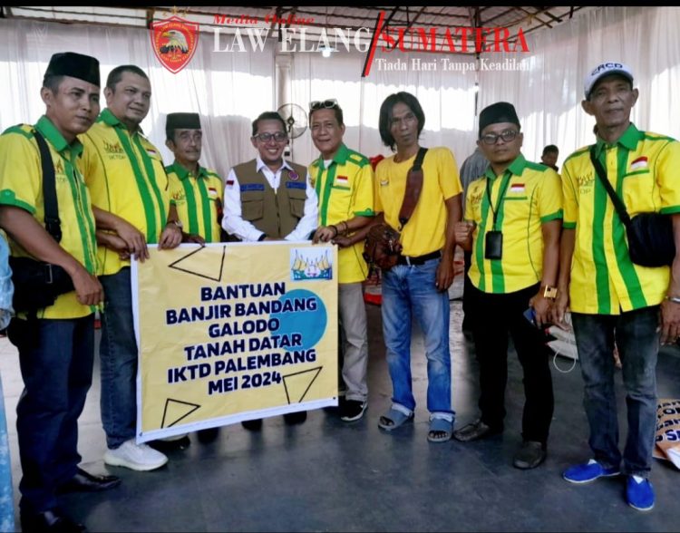 Allhamdulillah IKTDP Palembang sudah ikut serta Membantu sanak saudara kita yg kana musibah Longsor dan banjir di kabupaten Tanah datar Sumatera barat