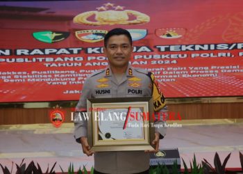 Kapolres Luwu Utara Raih Penghargaan IKPA Terbaik I Seindonesia kategori Dipa Sedang