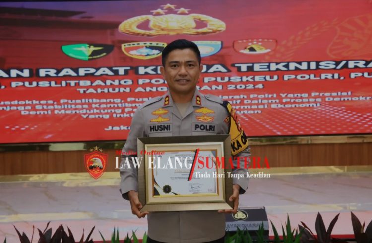Kapolres Luwu Utara Raih Penghargaan IKPA Terbaik I Seindonesia kategori Dipa Sedang