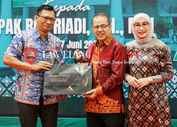 Pisah Sambut Kajari Muba, Pj Bupati H Sandi Fahlepi Harap Sinergitas Terus Terjaga