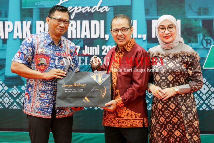 Pisah Sambut Kajari Muba, Pj Bupati H Sandi Fahlepi Harap Sinergitas Terus Terjaga
