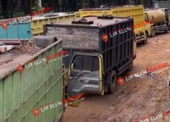 Diduga Petro Muba Main mata degan mapia minyak Perusahaan Plat Merah Beking Angkutan Minyak hasil Illegal Drilling diwilayah Kecamatan Keluang, Kabupaten Musi Banyuasin.
