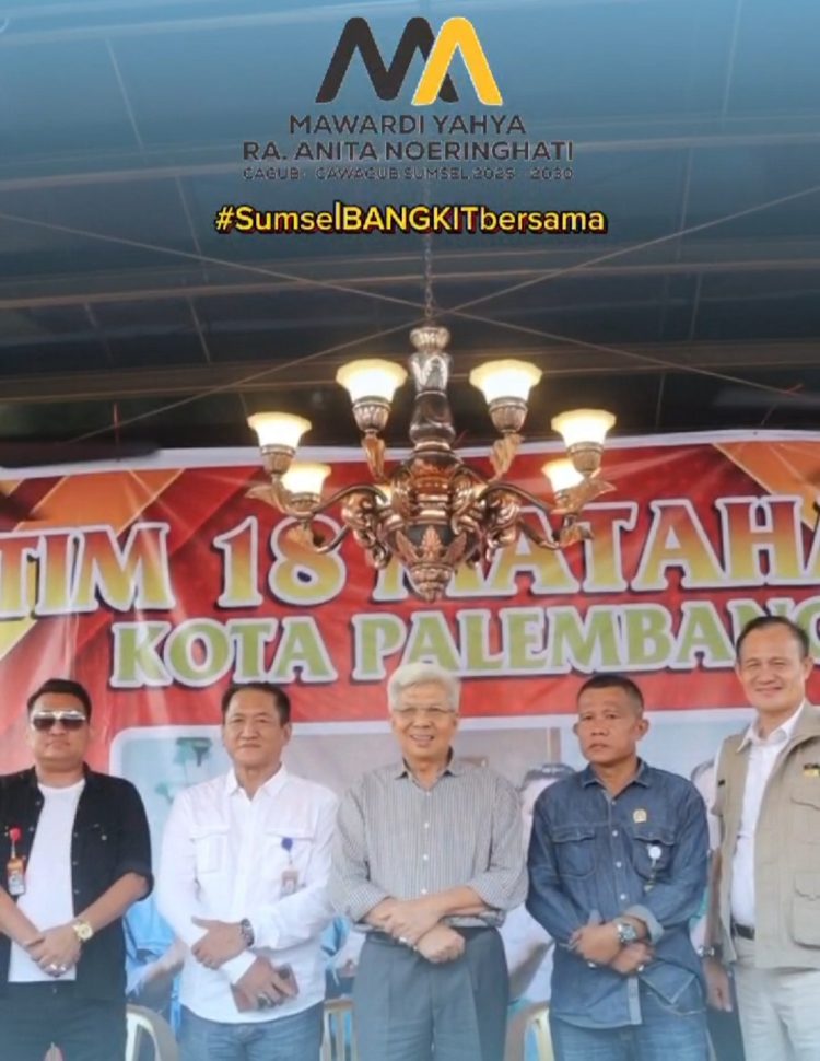 Tim 18 Dukung MATAHATI Bangkitkan Kejayaan Sumsel Seperti Era Syahrial Oesman dan Alex Noerdin