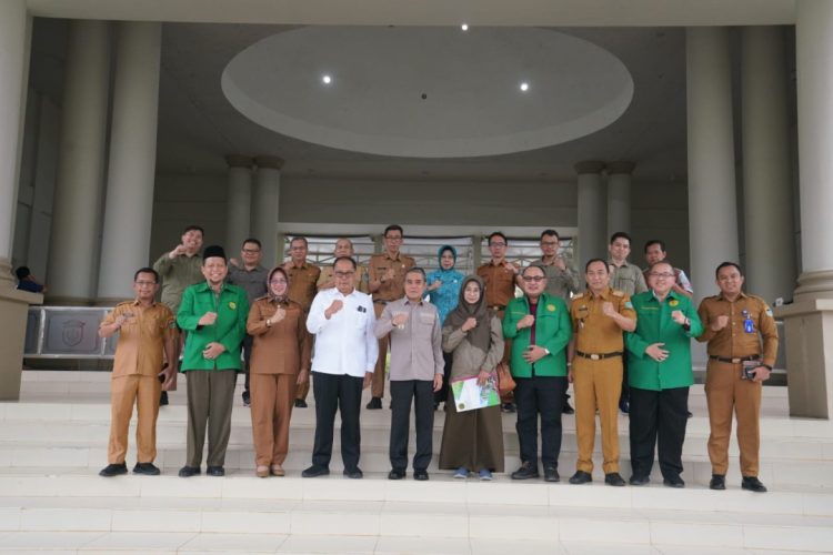 Wabup Ardani Sambut Audiensi Universitas Muhammadiyah Palembang Dalam Pelaksanaan Kuliah Kerja Nyata (KKN) di Kabupaten Ogan Ilir