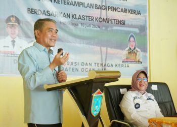 Wabup Ardani Membuka Pelatihan Unit Kompetensi Tahun Anggaran 2024