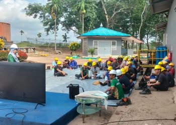 PKS PT.PWS.(POM)/KLK SOSIALISASI PENTING NYA PENERAPAN KESELAMATAN DAN KESEHATAN KERJA (K3).