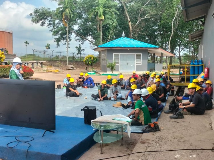 PKS PT.PWS.(POM)/KLK SOSIALISASI PENTING NYA PENERAPAN KESELAMATAN DAN KESEHATAN KERJA (K3).