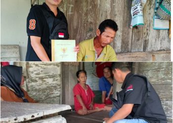Diduga mapia tanah di lalan menyerobot tanah masyarakat dengan cara memalsukan data
