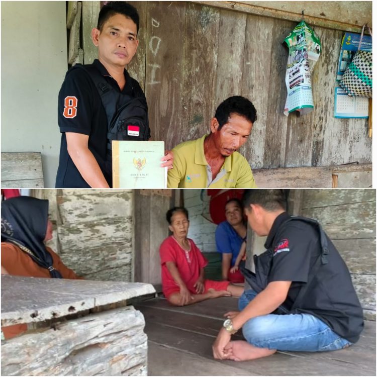 Diduga mapia tanah di lalan menyerobot tanah masyarakat dengan cara memalsukan data