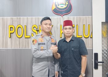 IPTU ALVIN ADAM ARMITA SIAHAAN STrK Menjadi Kapolsek Termudah di jajaran Polres Muba,