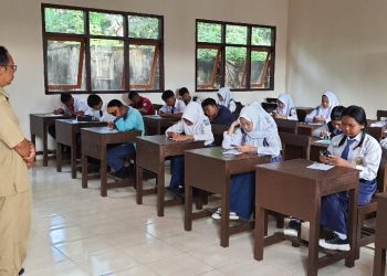 SMAN 1 Indralaya Utara Terapkan Tes SPMB Sistem Aplikasi Online