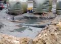 Sudah Diduga Penguapan Bau Gas minyak mentah Eks Sumur Belanda di desa kaliberau Berdampak pada kesehatan masyarakat seputaran Sumur Belanda itu