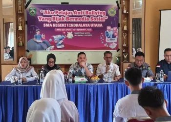 SMAN 1 Indralaya Utara dan Kejari Ogan Ilir Ajak Siswa Anti Bullying dan Bijak Bermedsos