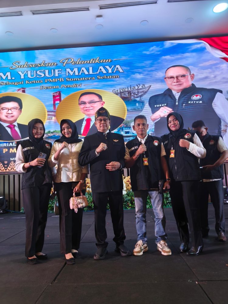 Selamat Dan Sukses Atas Pelantikan Ketua Umum PMPB Sumatera Selatan Bapak H.Yusuf Malaya
