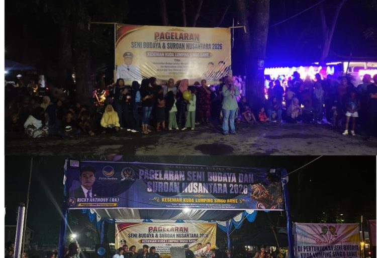 Singo Rawe Gelar Pagelaran Seni Budaya dan Suroan Nusantara 2026 di Langkat, Andre Apresiasi Dukungan Bupati Langkat, Ricky Anthony, dan Kapolres Langkat