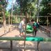 Polsek Tanjung Raja Bersama Warga Tutup Arena Sabung Ayam di Talang Balai