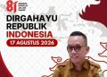 HUT RI Ke-81, Hapiyuddin Ajak Keluarga Besar SMA Negeri 1 Unggulan Indralaya Utara isi Kemerdekaan Dengan Prestasi